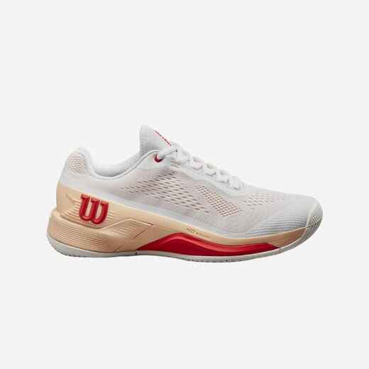 
      Women's Tennis Multicourt Shoes Rush Pro 4.0 - White/Scallop Shell
  